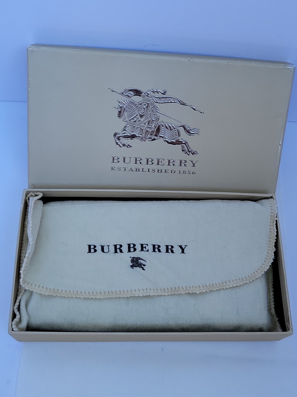 Burberry Dark Brown Leather Zip Card Wallet with Logo Stamp - Picture 8 of 8